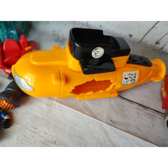 Fisher Price Rescue Heroes MICRO ADVENTURES Submarine Underwater Sea Playset Lot - Picture 11 of 16